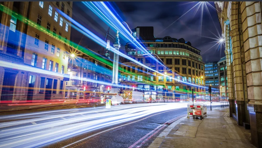 St Paul's Cathedral at night